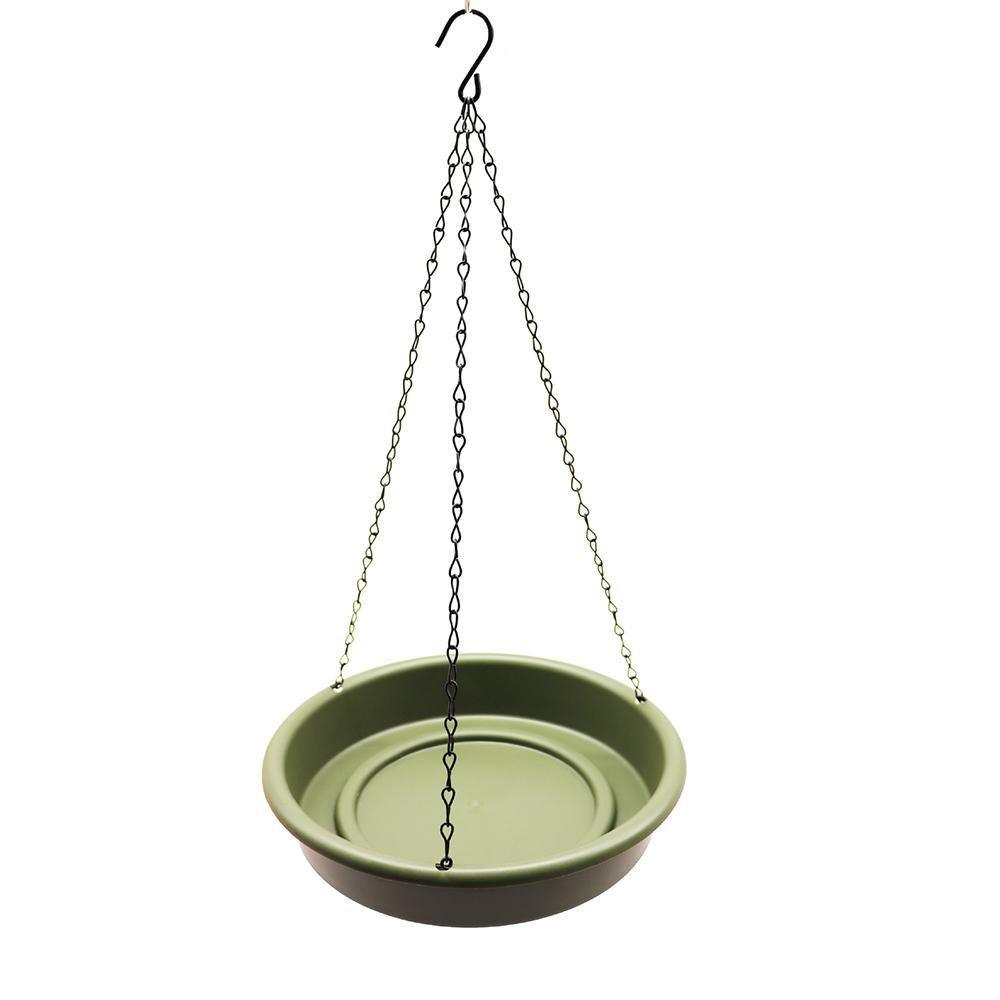 Outdoor Garden Hanging Bird Feeder Garden Automatic Hummingbird Water Feeder - Grey