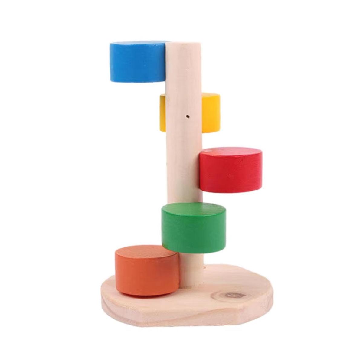 Hamster Toys Colorful Cloud Ladder Climbing Exercise Play Stairs for Cage