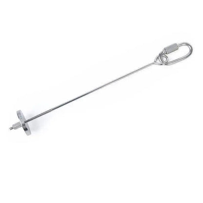 Stainless Steel Bird Parrot Cage Skewer Food Spear Fruit Holder Toy Up To 23Cm - S