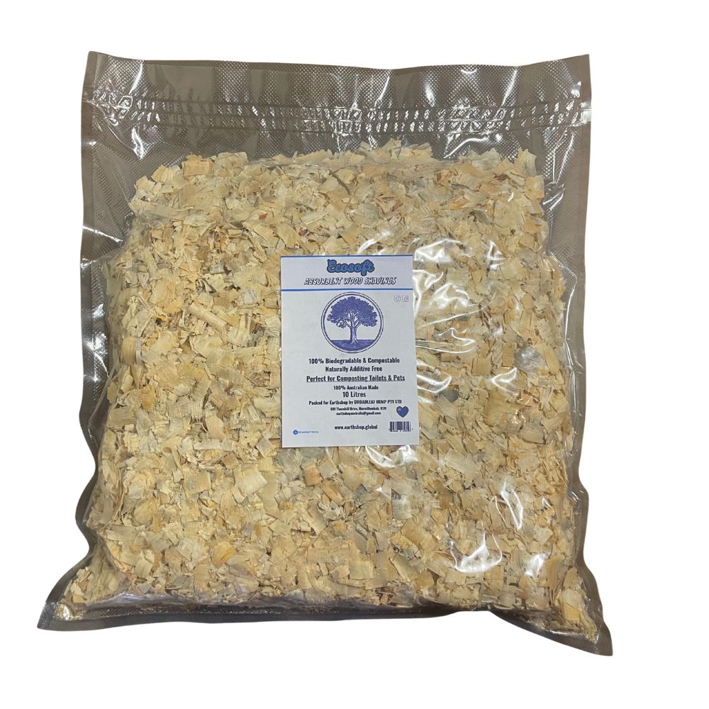 Ecosoft Absorbent Wood Shavings for Animal Bedding & Composting Toilets10L