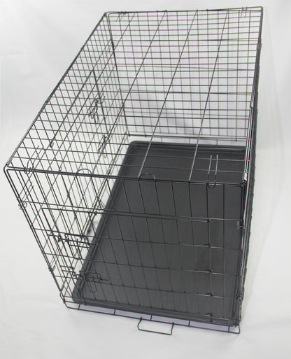 YES4PETS 48' Portable Foldable Dog Cat Rabbit Collapsible Crate Pet Rabbit Cage with Cover